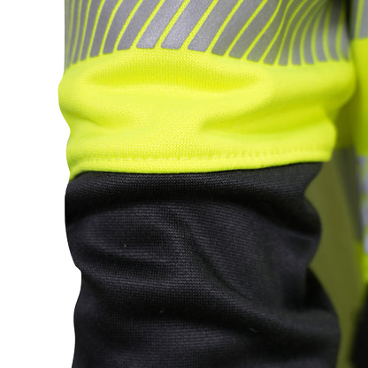 Sudadera Con Capucha Seguridad Alta Visibilidad Ansi Jyrsa Color Amarillo